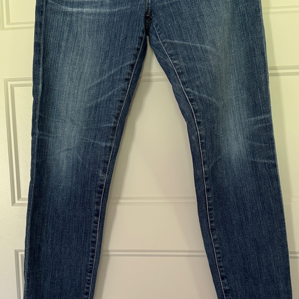 Ag Adriano Goldschmied Women's Medium Wash Stilt Crop Jeans - Picture 3 of 9